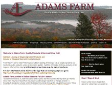 Tablet Screenshot of adamsfarm.biz